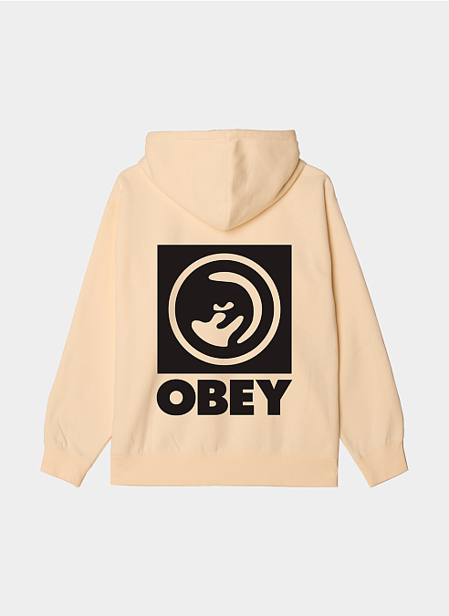 Худи ‘OBEY BOLD EYE’ UNBLEACHED