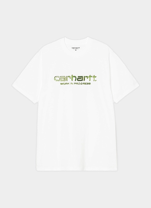Футболка S/S Solar Chrome Script T-Shirt White