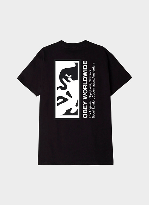 Футболка ‘HALF FACE ICON’ Black