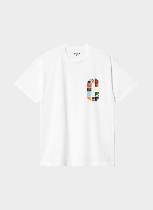 Футболка ‘S/S Machine 89 T-Shirt’ White