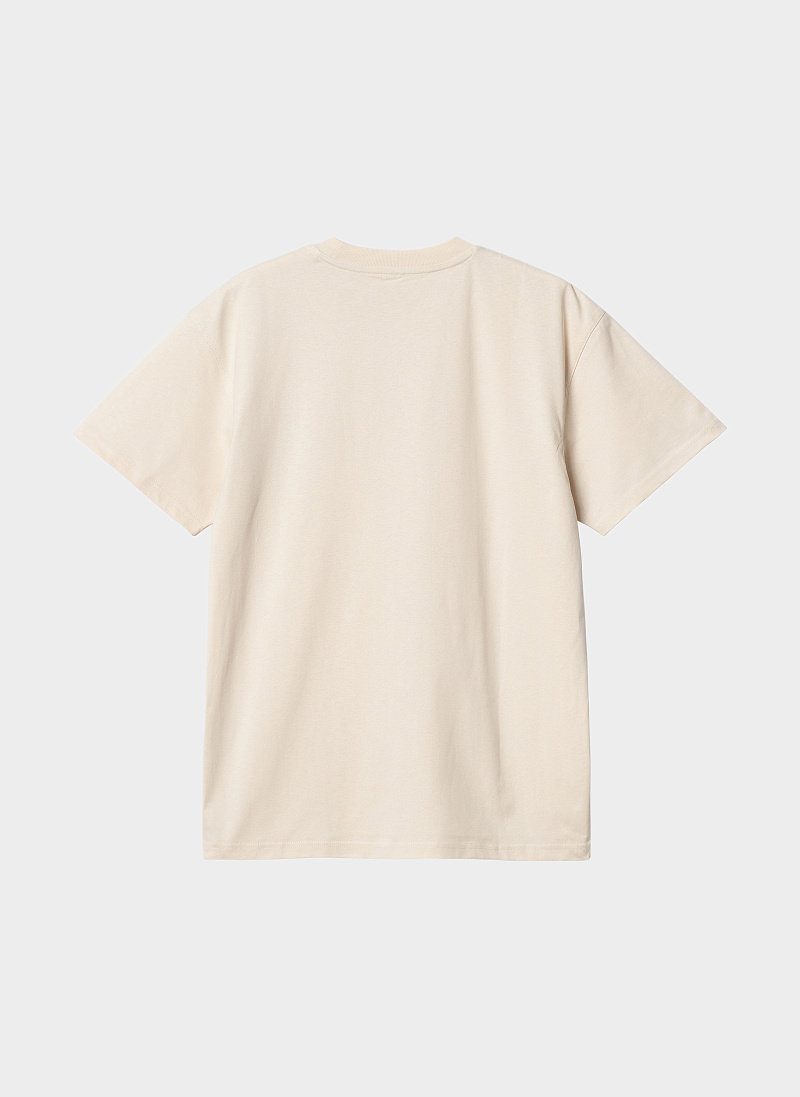 Футболка ‘S/S American Script T-Shirt’ Natural