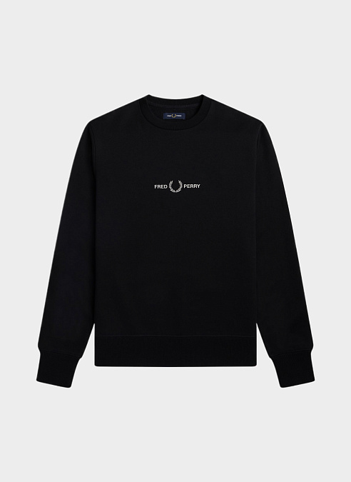 Свитшот ‘Embroidered Sweatshirt’ Black