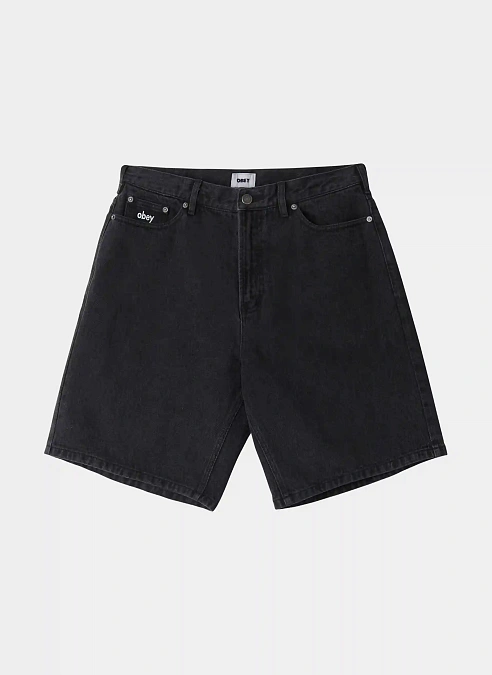 Шорты BIGWIG BAGGY DENIM SHORT Faded Black