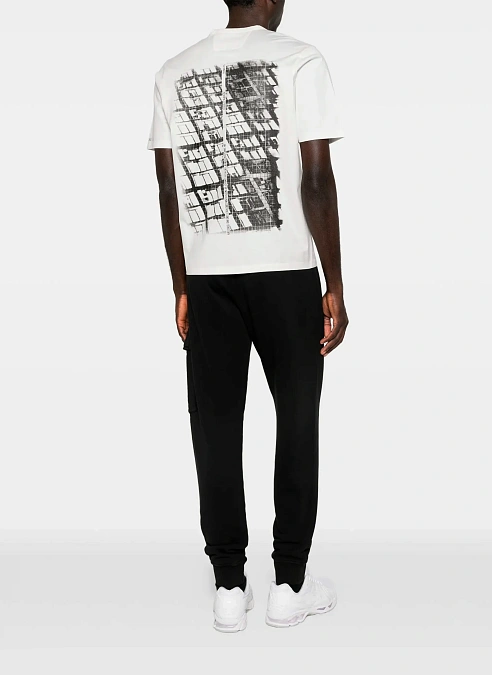 Футболка Metropolis Series Mercerized Jersey Short Sleeve T-Shirt Gauze  White