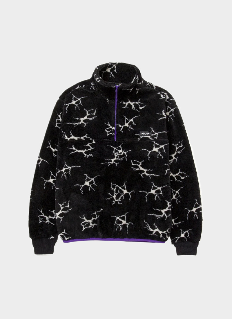 Свитшот ‘Quake Sherpa Quarter Zip Fleece’ Black