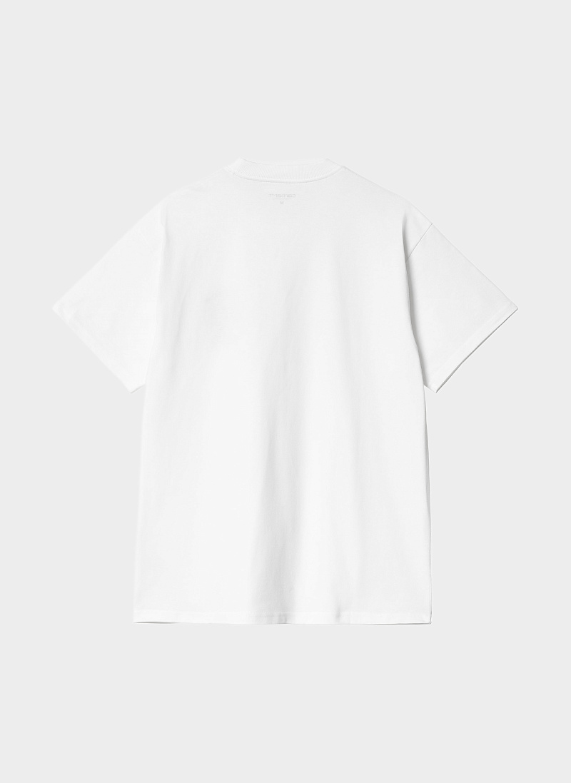 Футболка ‘S/S Label Script T-Shirt’ White