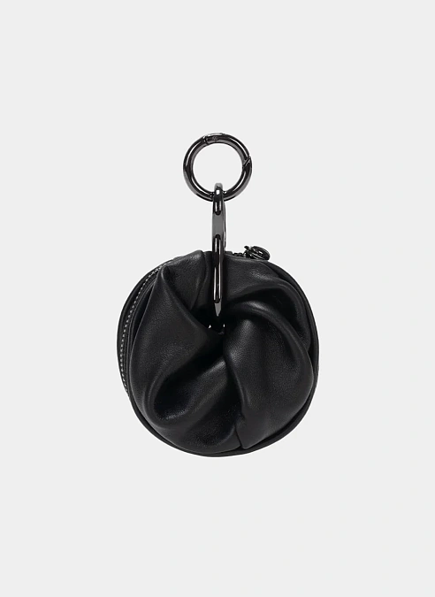 Сумка Keychain Aoos Nano Alias Leather Agate Black