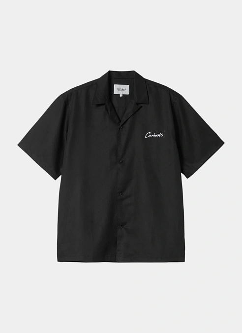 Рубашка S/S Delray Shirt Black / White