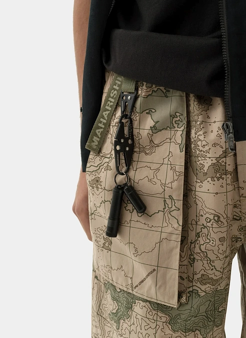 Карабин XL Key Clip  Stainless Steel  Black