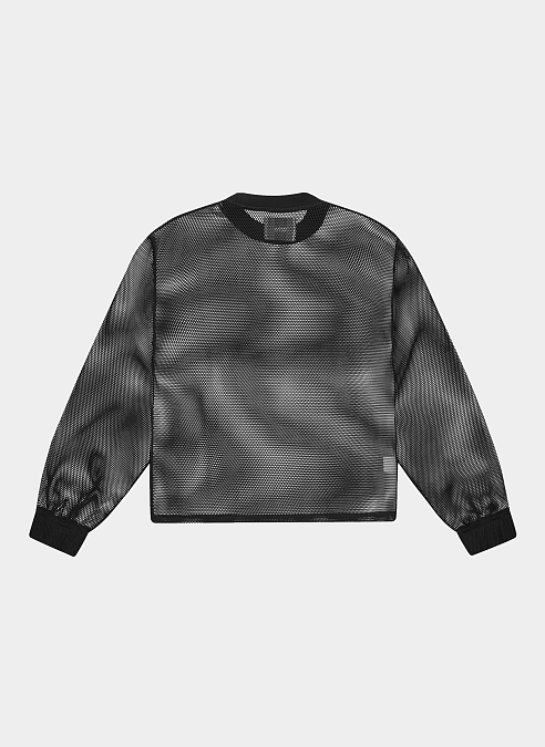 Свитшот Mesh Crewneck Black