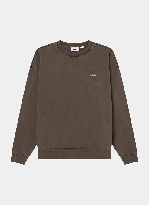 Свитшот Lowercase Pigment Crew Pigment Digital Black