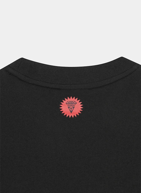 Футболка Crystal Running Dog T-Shirt Black