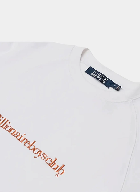 SERIF LOGO CREWNECK