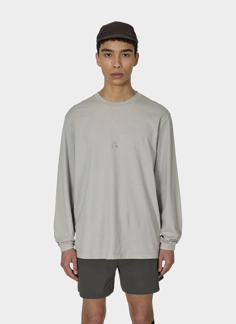 Лонгслив Logo Long Sleeve Light Grey