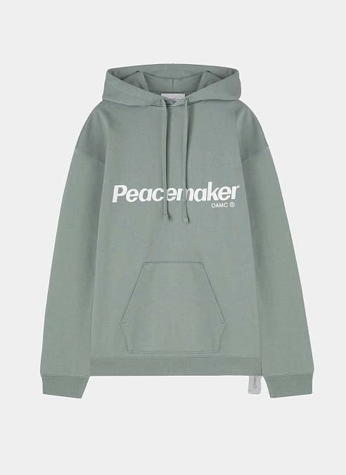 Худи Peacemaker Flower Loose Fit Hoodie Sage Green