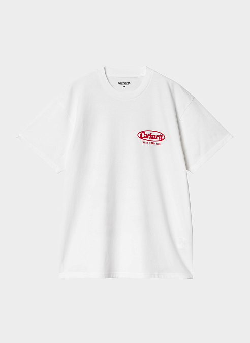 Футболка ‘S/S Logo T-Shirt’ WHITE