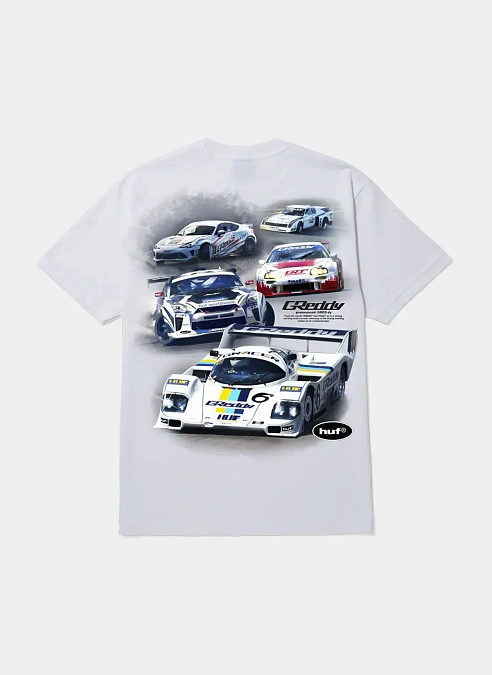 Футболка Greddy Showcase S/S Tee White