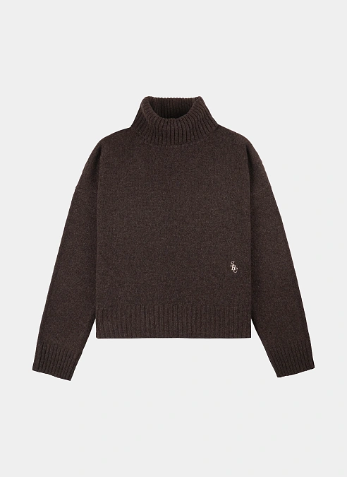 Свитер SRC Wool Turtleneck Chocolate
