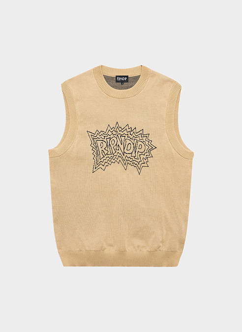 Жилет ‘Shock Knit Sweater Vest’ Natural