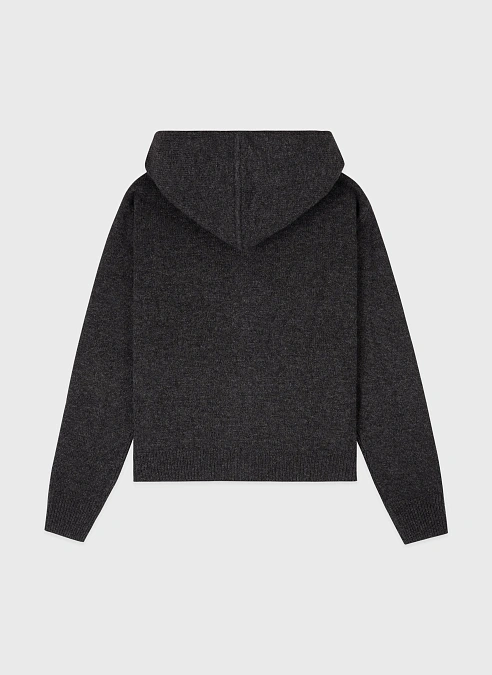 Худи на молнии SRC Cashmere Zip Hoodie Dark Grey