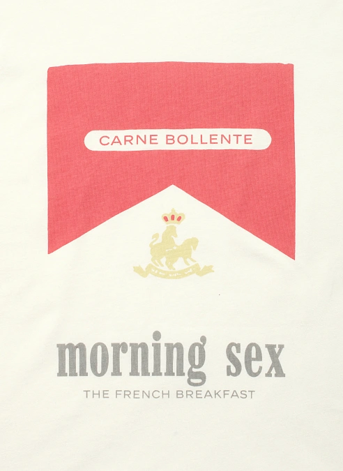 Футболка Breakfast in Bed T-Shirt Off-White