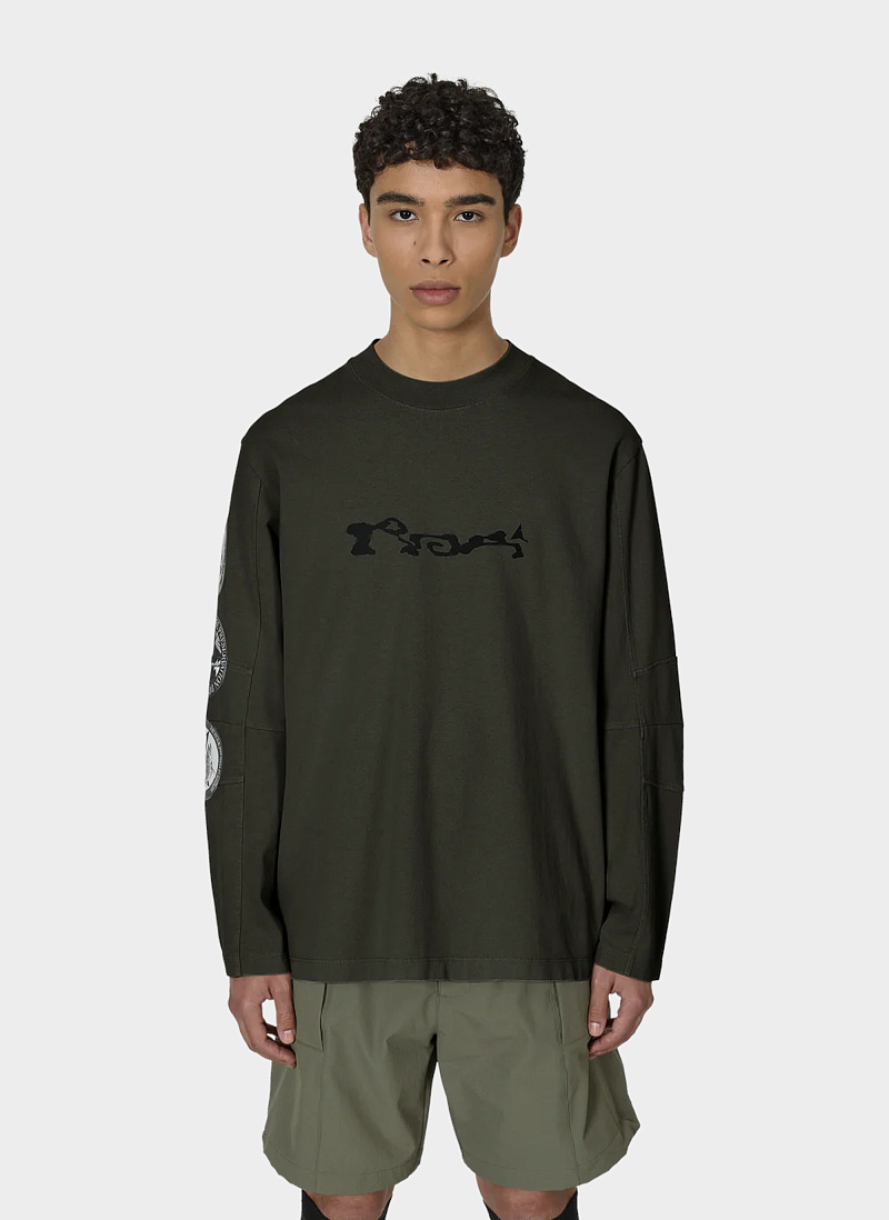 Лонгслив Division Long Sleeve Black Olive