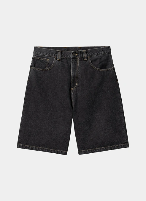 Шорты Brandon Short Black (Stone Washed)