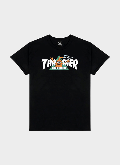 Футболка Thr X Toy Machine Vortex Tee Black