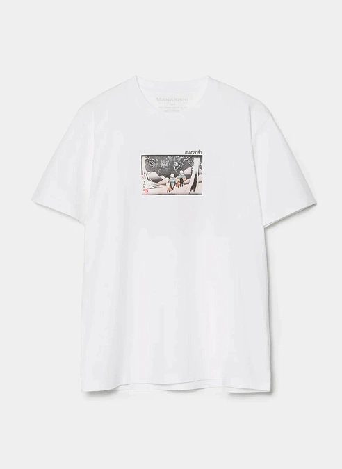 Футболка Travellers In Snow T-Shirt  White
