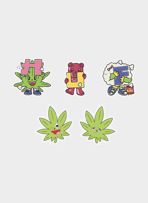 Магниты ‘Kawaii Buddy Magnets’ Multi