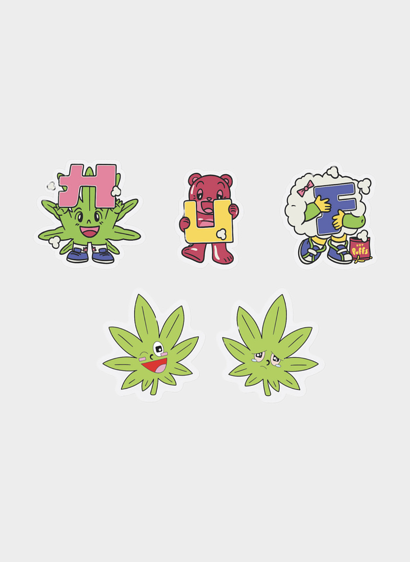 Магниты ‘Kawaii Buddy Magnets’ Multi