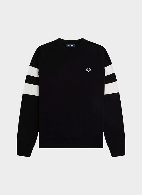 Свитер ‘Tipped Sleeve Jumper’ Black