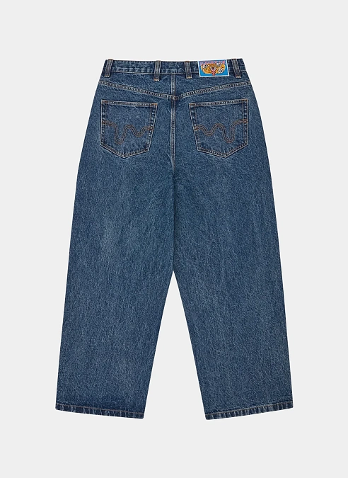 Джинсы Running Dog Triple Scoop Denim Pant Mid Wash Blue