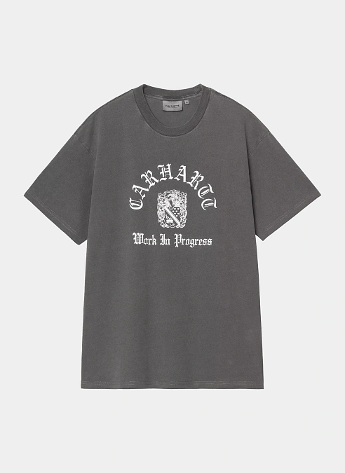 Футболка S/S Coat Of Arms T-Shirt Black (Garment Dyed)