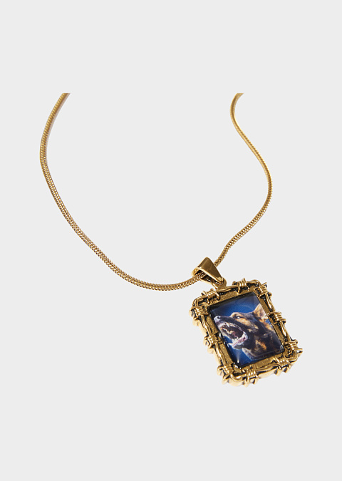 Подвеска ‘Barbed Wire Pendant’ Gold