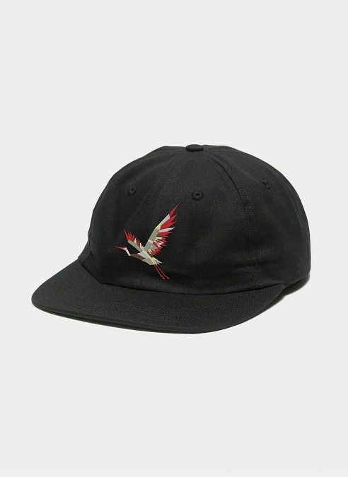 Кепка Year of the Crane 6 Panel Cap  Black