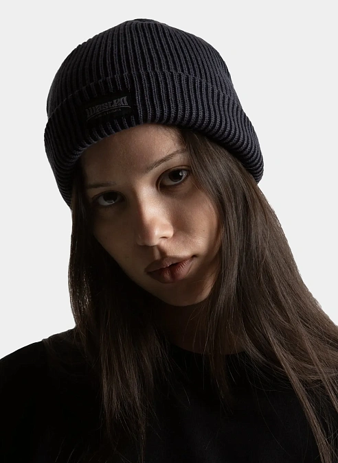 Шапка Pusher Beanie Black/Charcoal