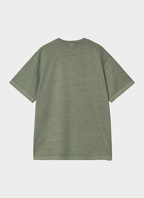 Футболка ‘S/S Caspian T-Shirt’ PARK HEATHER (GARMENT DYED)
