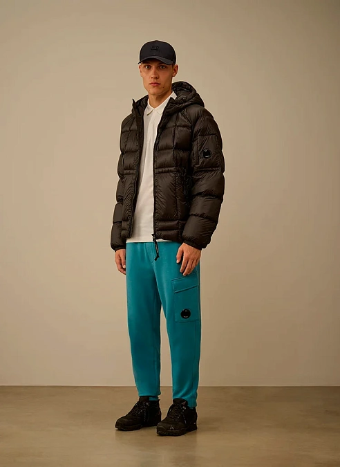 Пуховик D.D. Shell Hooded Down Puffer Jacket Black