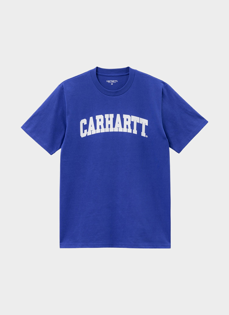 Футболка ‘S/S University T-Shirt’ Lazurite / White
