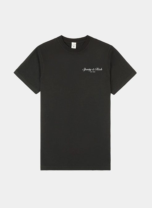 Футболка Stallion T-Shirt Faded Black