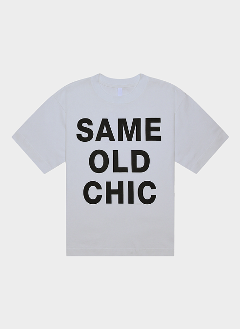 Футболка ZNY SAME OLD CHIC White