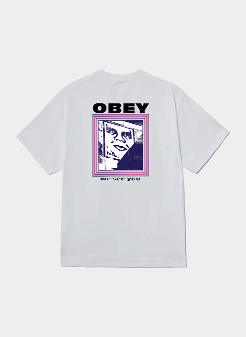 Футболка Obey We See You White