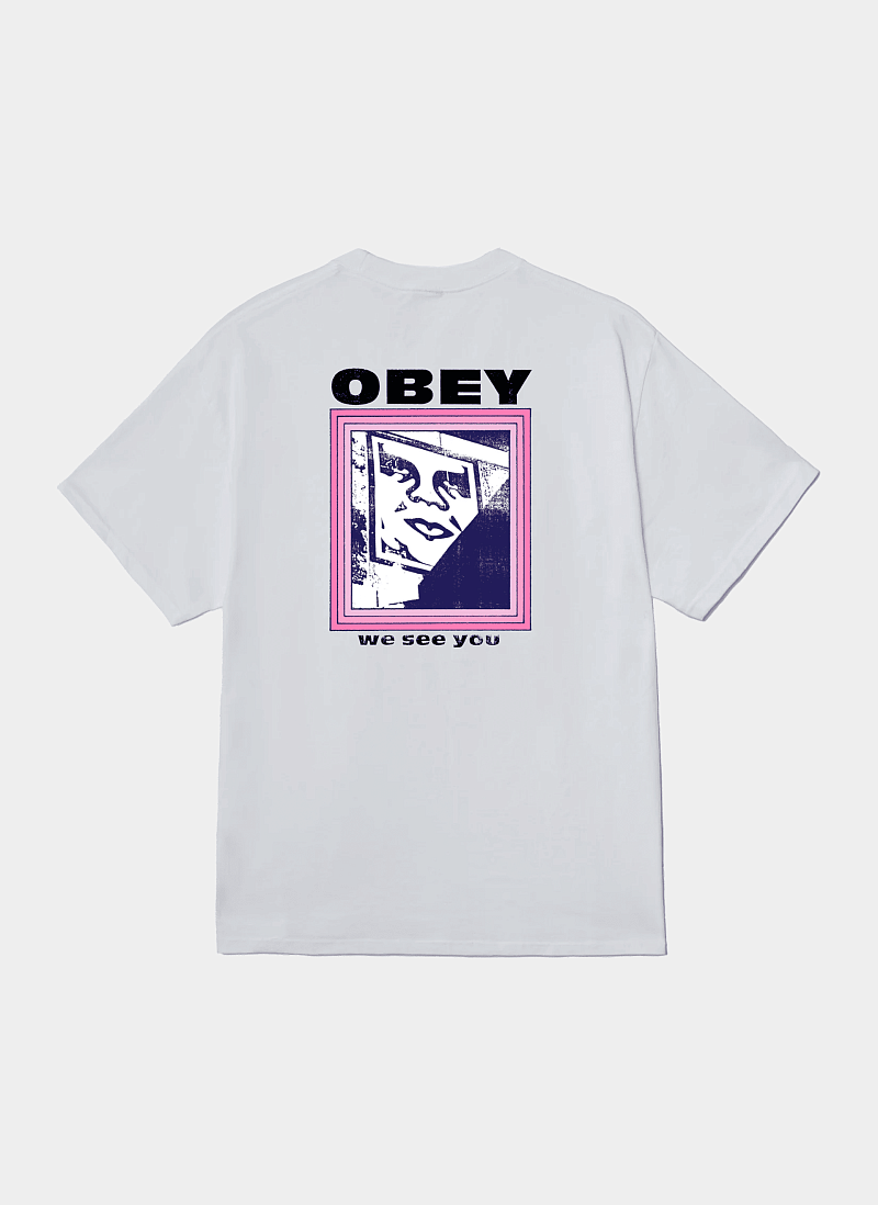 Футболка Obey We See You White