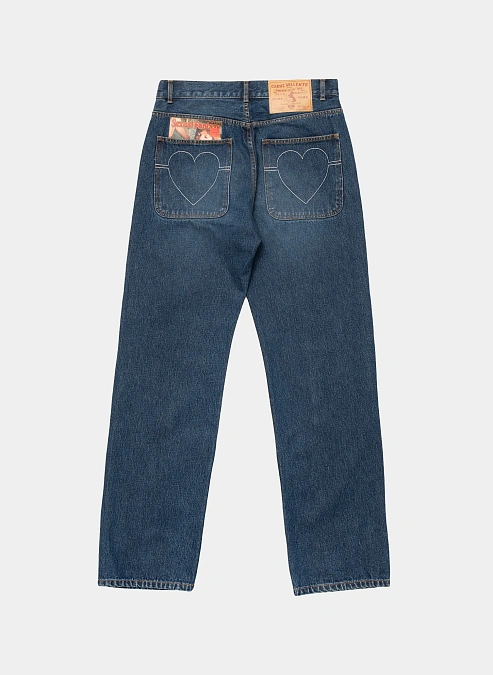 Джинсы Back Pocket Pleasures Jeans Washed Blue