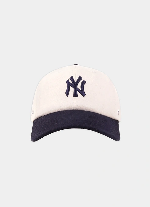 Кепка Yankees Serif Wool Hat Ecru/Dark Navy