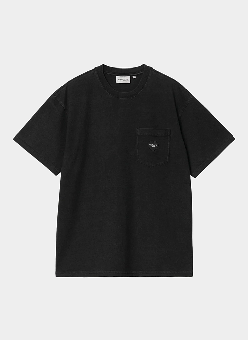 Футболка S/S Ingo Pocket T-Shirt Black (Garment Dyed)