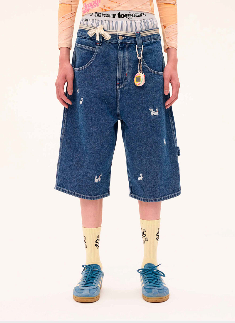 Шорты Bunny Bonanza Washed Blue