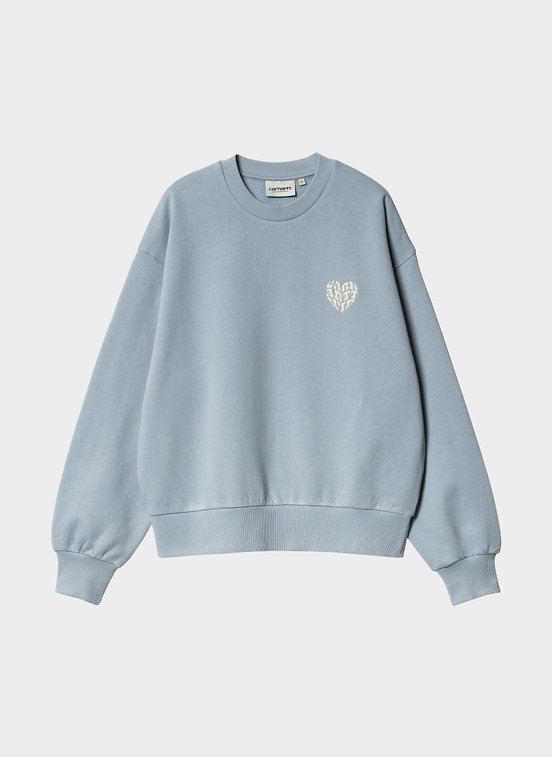 Свитшот женский ‘W Productions Sweat’ Frosted Blue