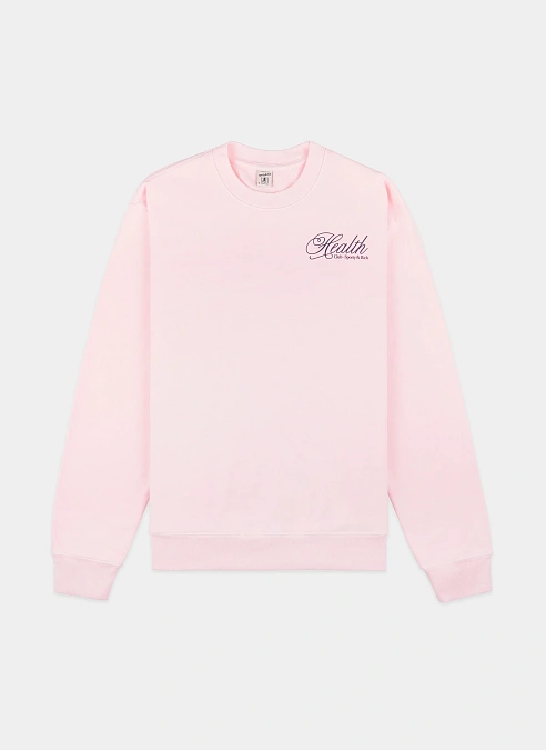 Свитшот Health Script Crewneck Pink Dolphin